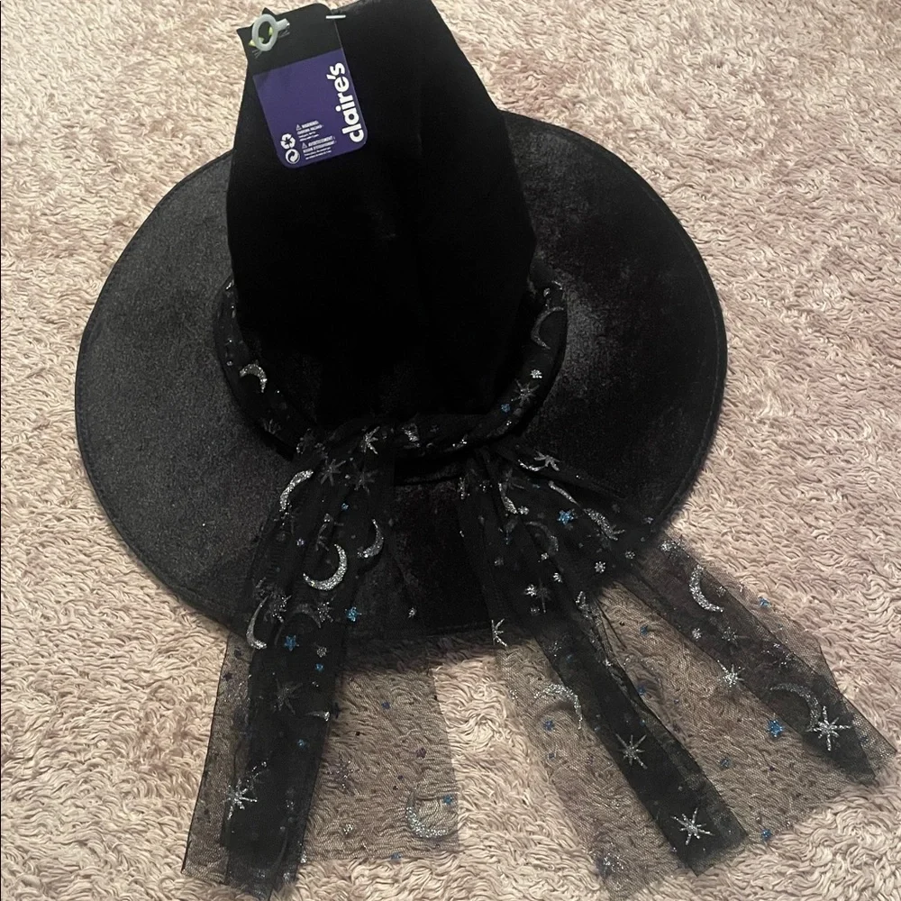 🔥4/$20 NWT Claire’s Witch Hat - Girls OSFM